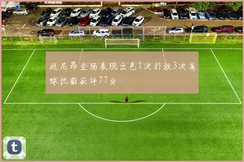 迈尼昂全场表现出色1次扑救3次高球拦截获评77分